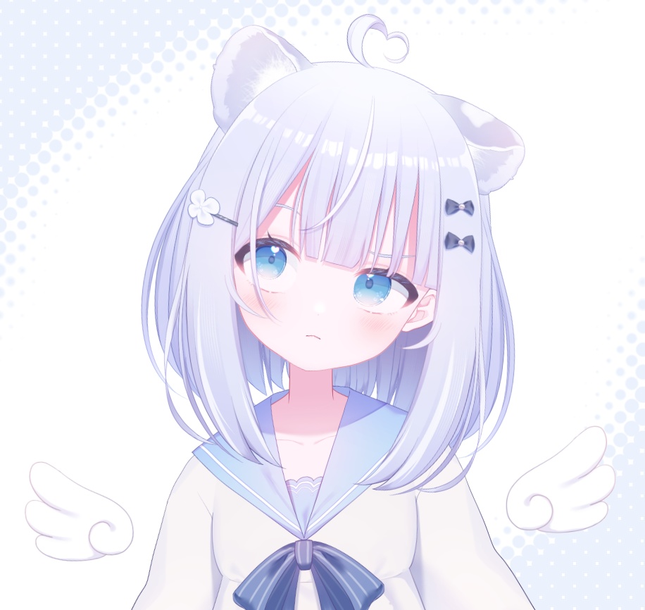 【汎用】ユキヒョウの女の子【Live2Dモデル】