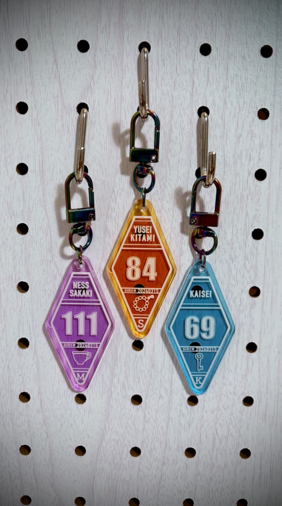 【非公式】モーテルキーホルダー