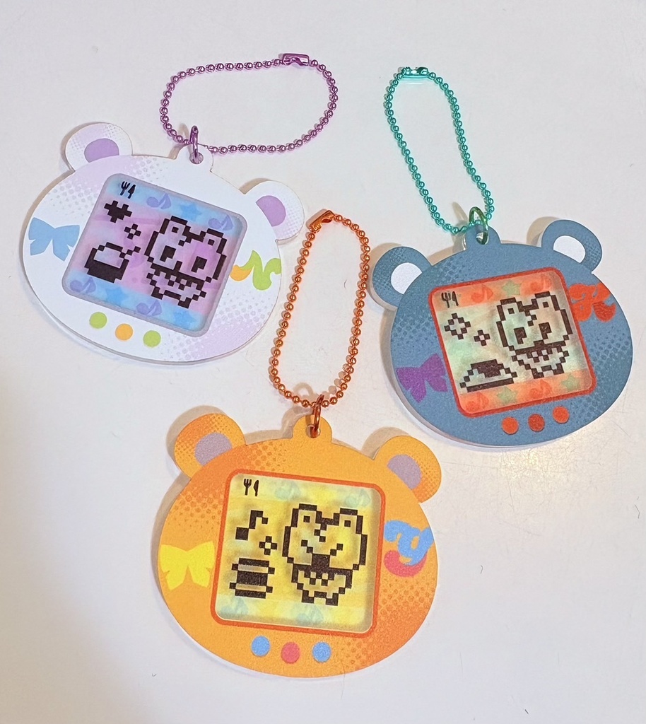 【非公式】携帯ゲーム風アクキー