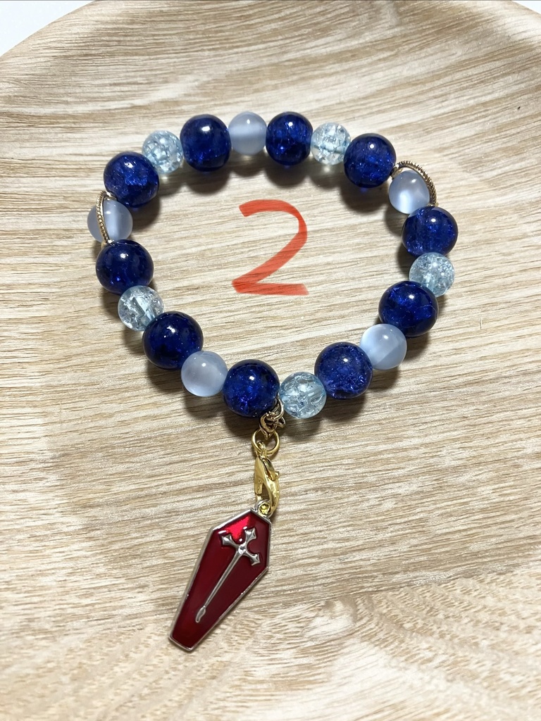 ヴォックスモチーフブレスレット(チャーム付き)