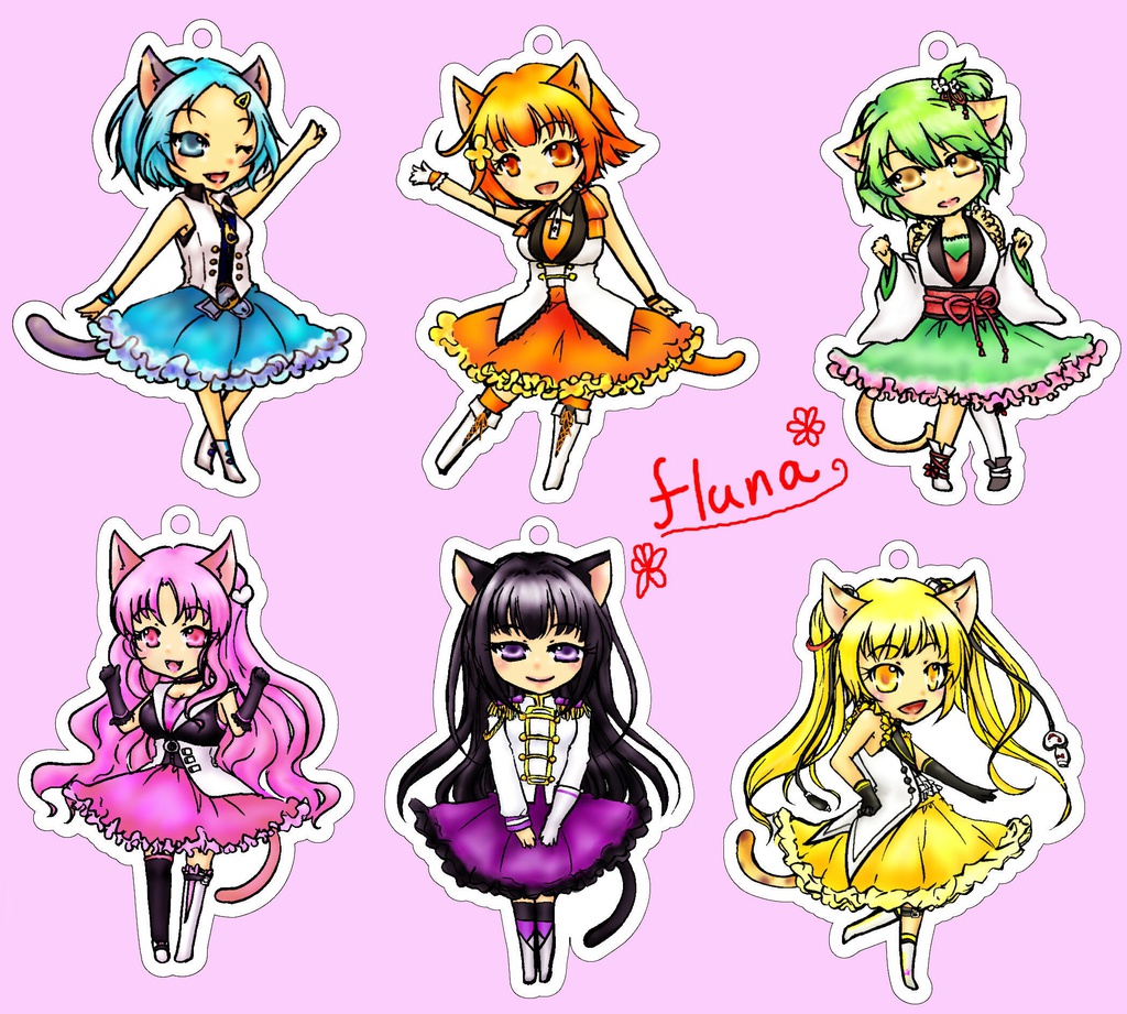 ツキウタ。女神候補生アクキー