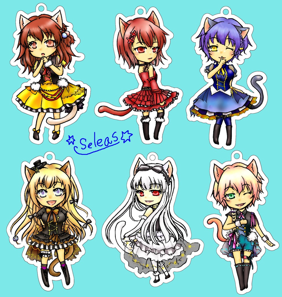 ツキウタ。女神候補生アクキー