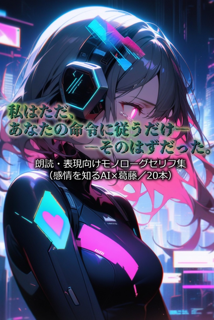 私はただ、あなたの命令に従うだけ―そのはずだった。-朗読・表現向けモノローグセリフ集（感情を知るAI×葛藤／20本）