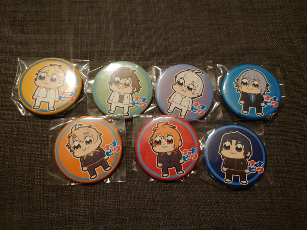 【アイナナピピック】缶バッジ全19種