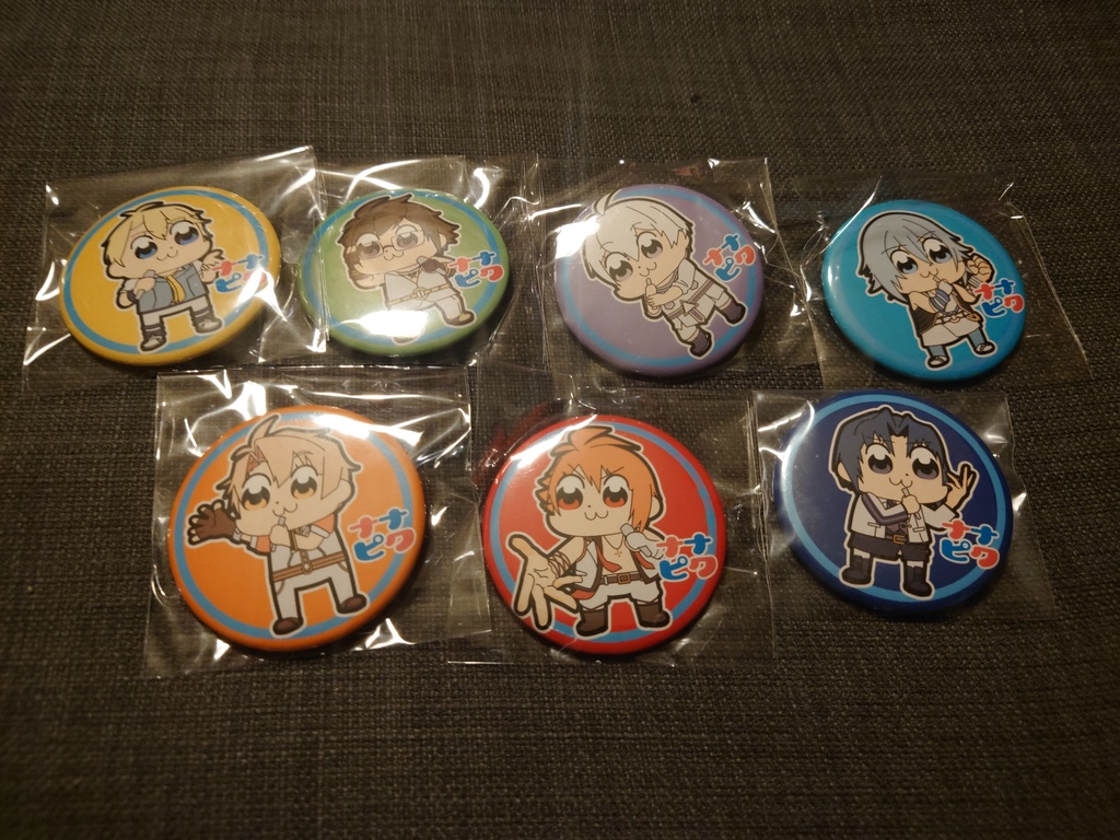 【アイナナピピック】缶バッジ全19種