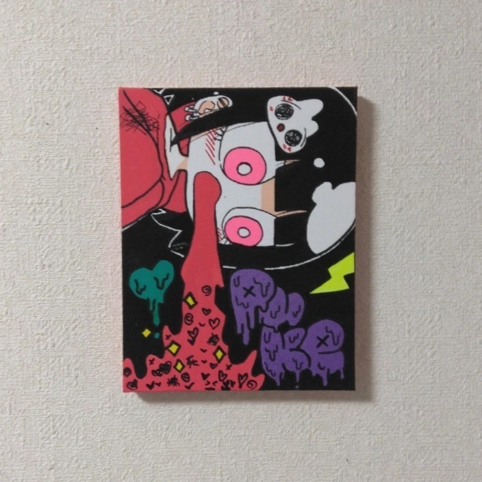 【原画】吐き出し(送料込)