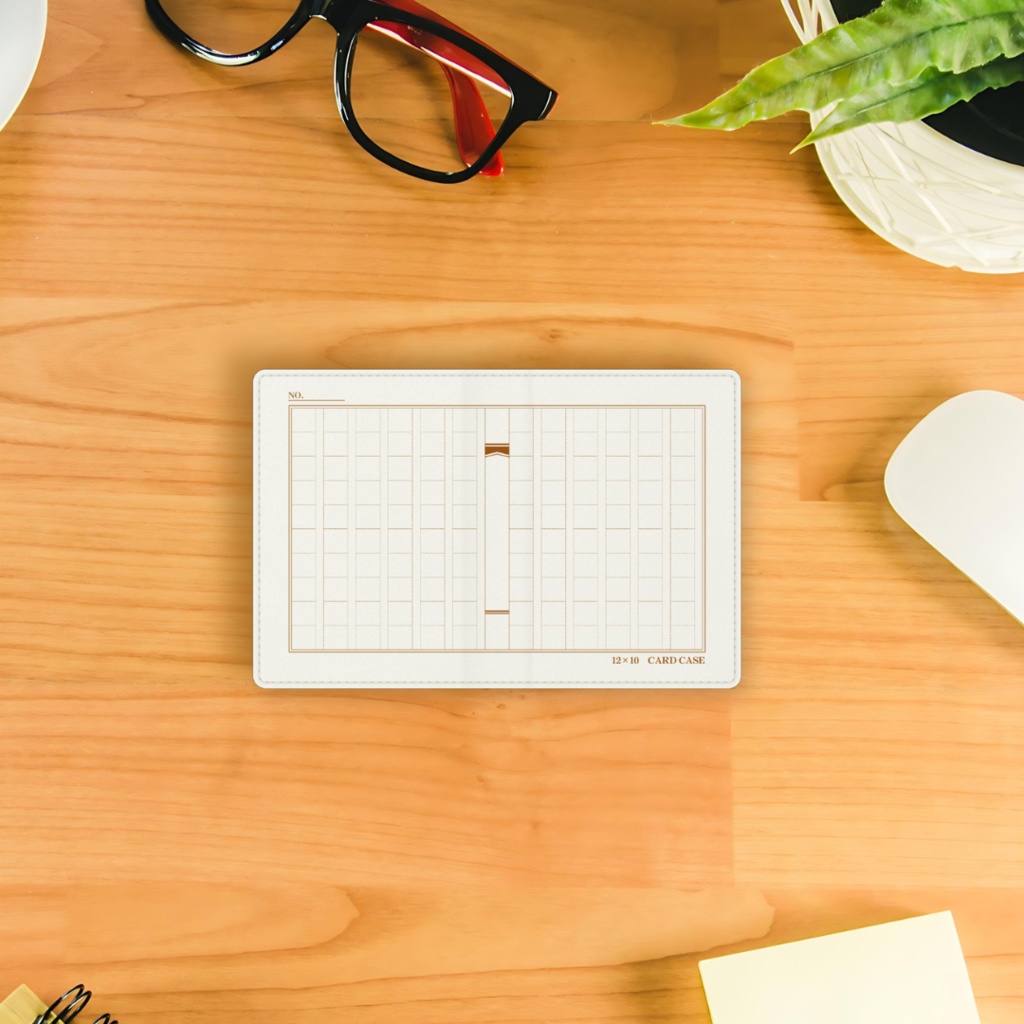 原稿用紙な名刺入れ