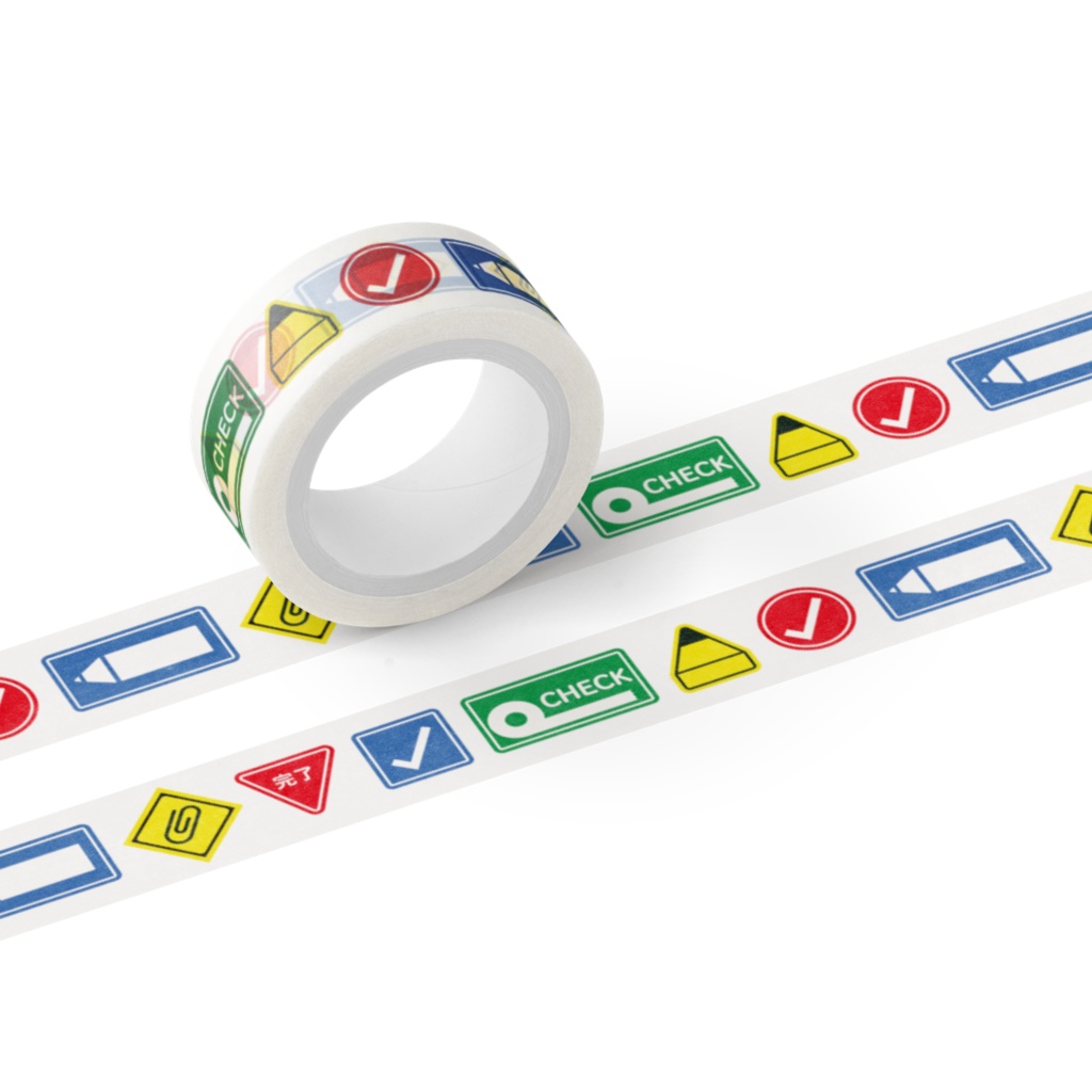 タスク管理ができる、標識風マステ