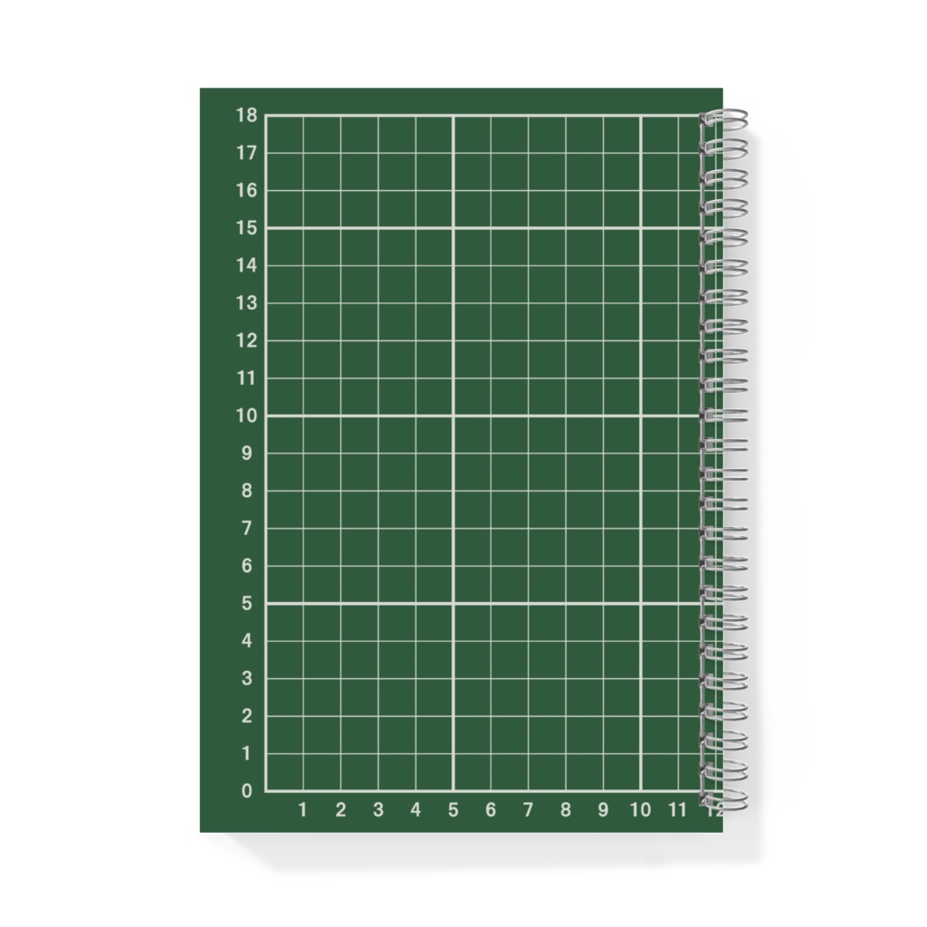 カッターマットなリングノート