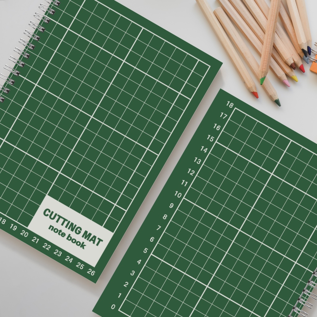 カッターマットなリングノート