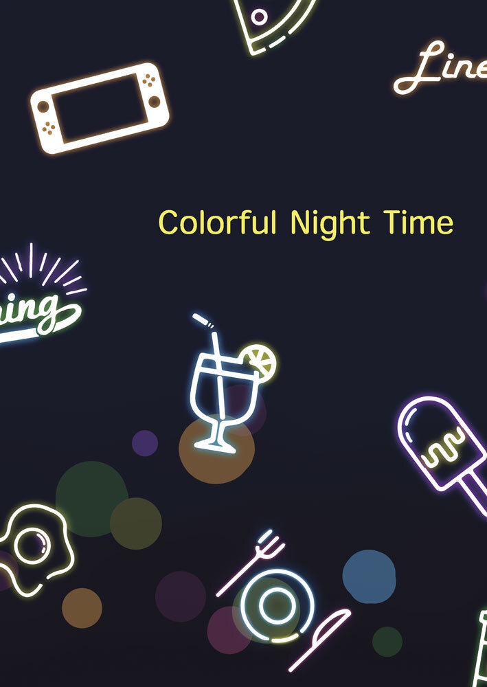 Colorful Night Time