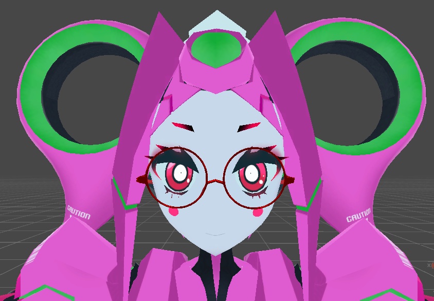 【無料】Mestica用　丸眼鏡