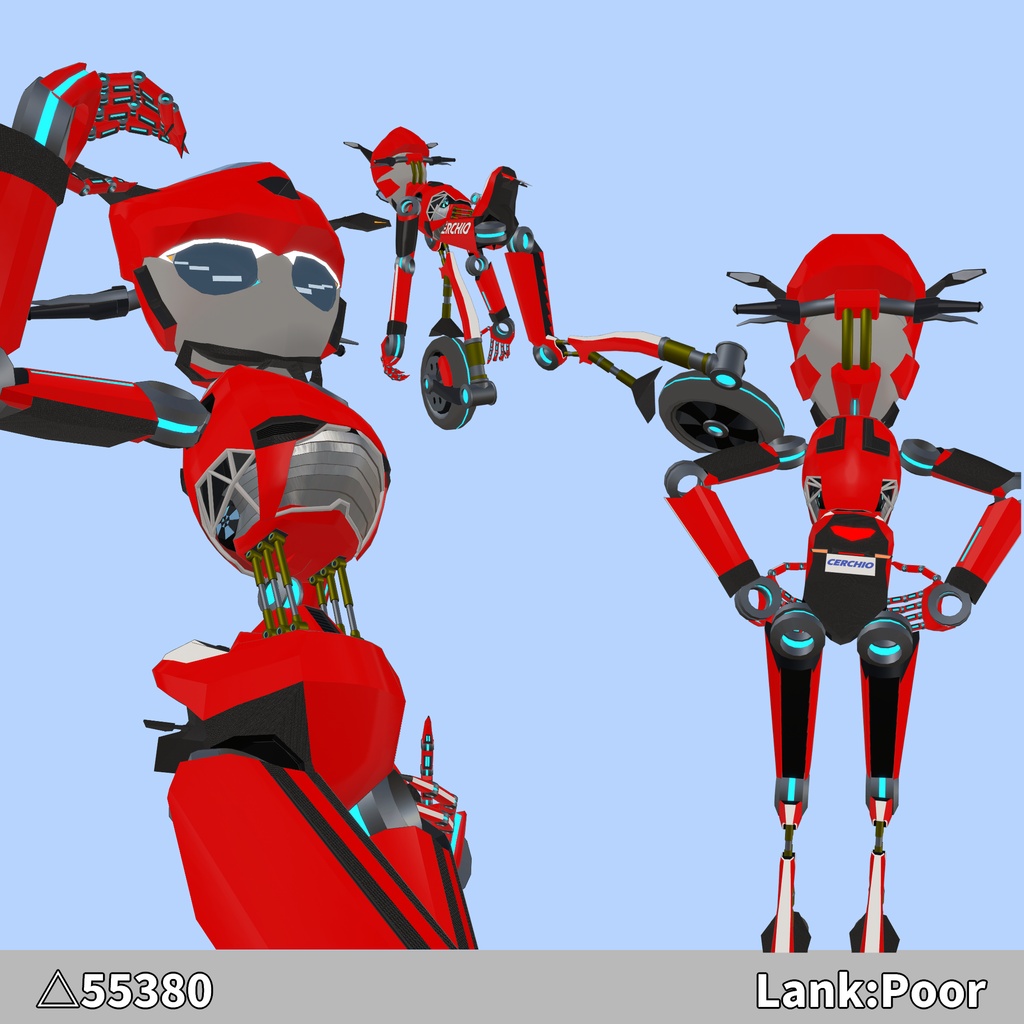【VRChat向けアバター】チェルキオ -Cerchio-