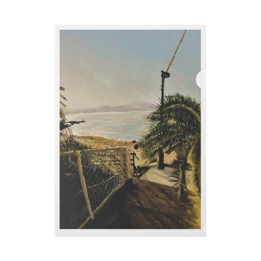 『海、暮れ』/クリアファイル(A4)