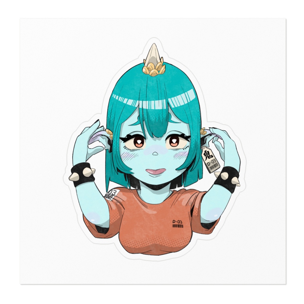 雨ノ童子ステッカー