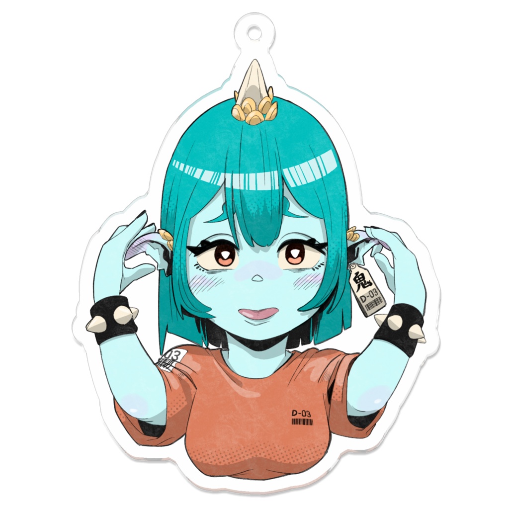 雨ノ童子アクリルキーホルダー