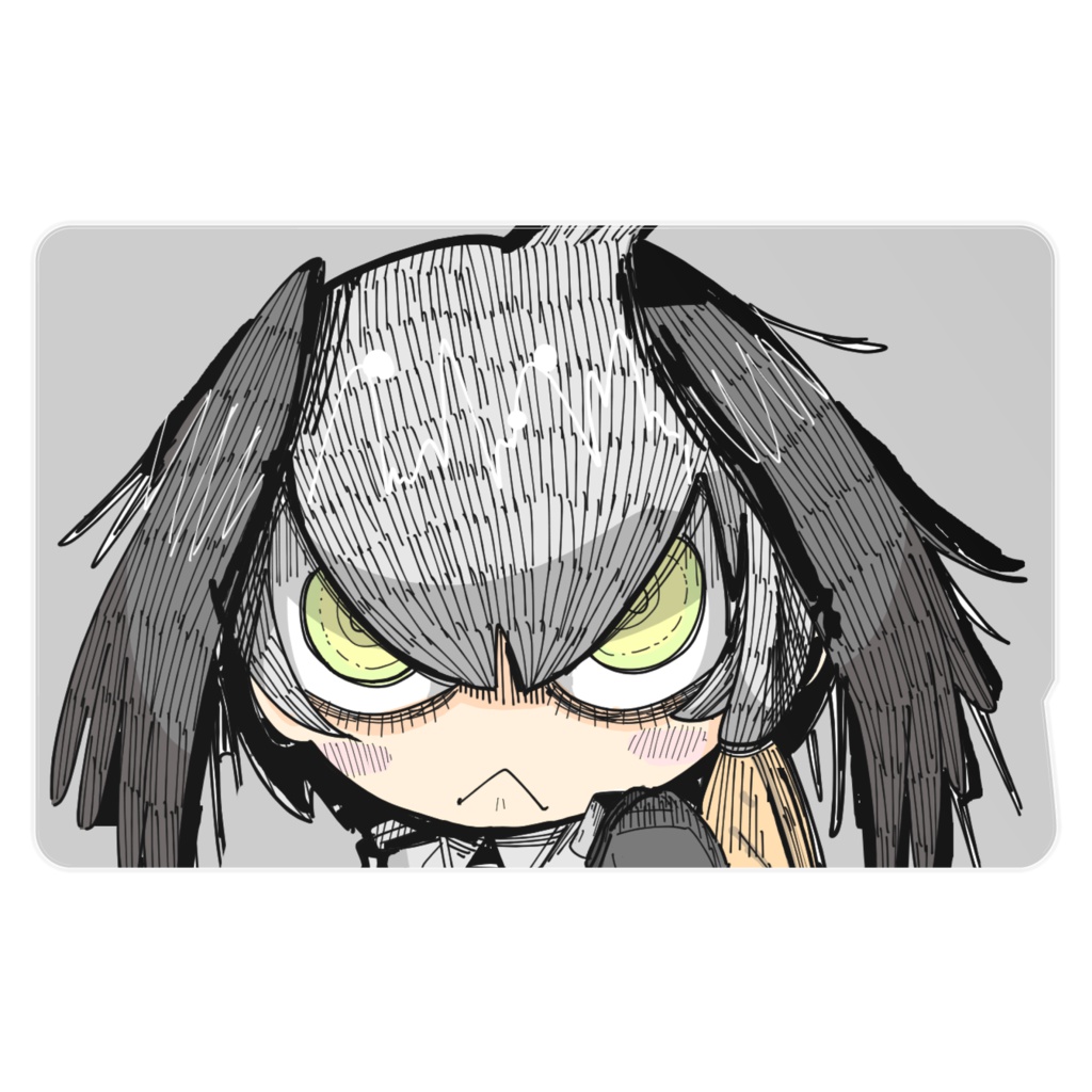 ハシビロコウちゃん（眼力強め）