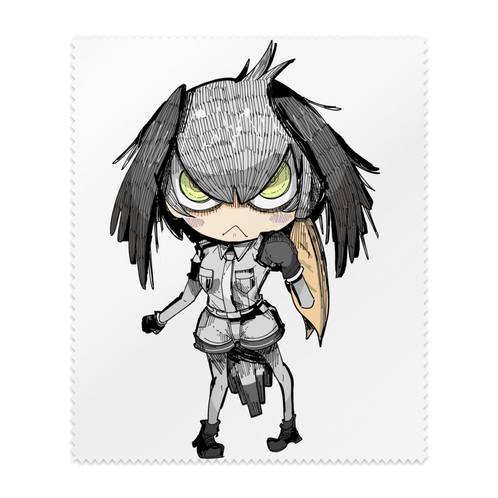 ハシビロコウちゃんメガネ拭き