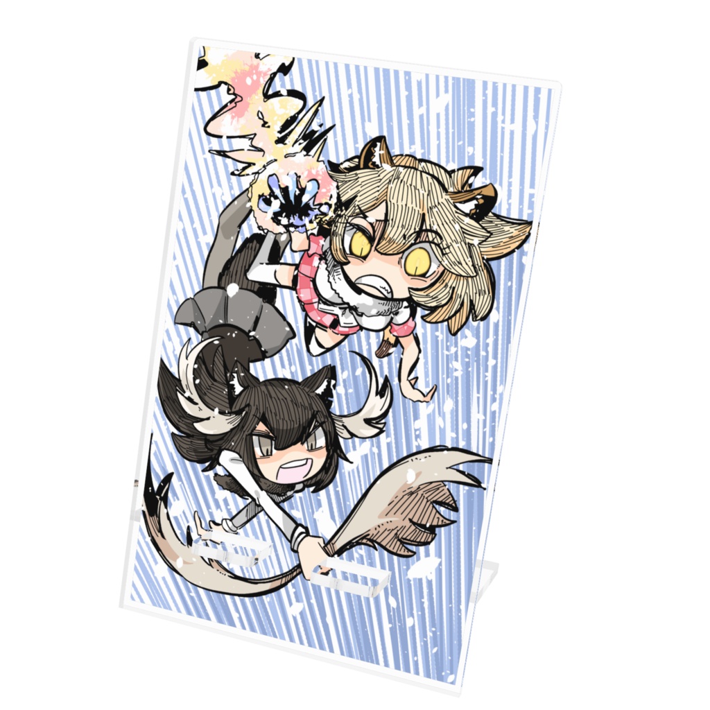 けものフレンズ アクリルスマホスタンド