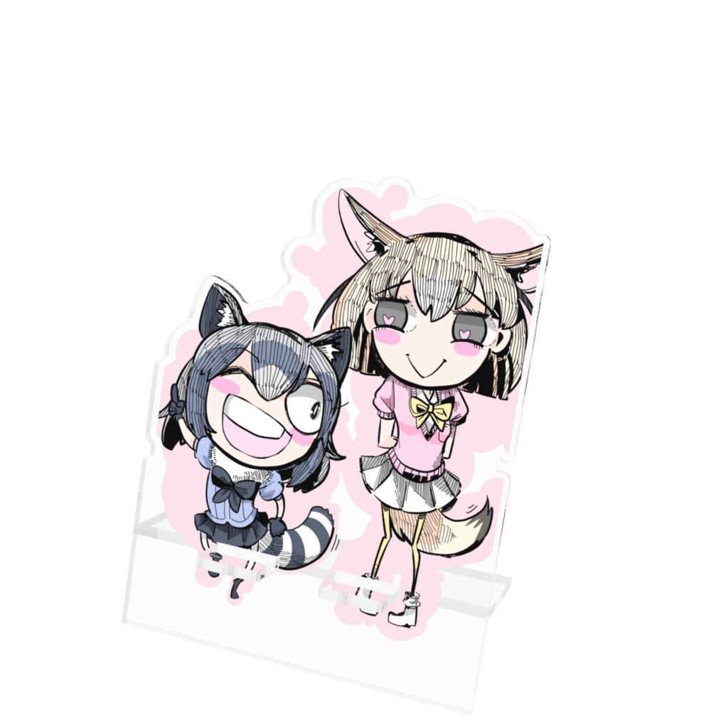 けものフレンズ アクリルスマホスタンド