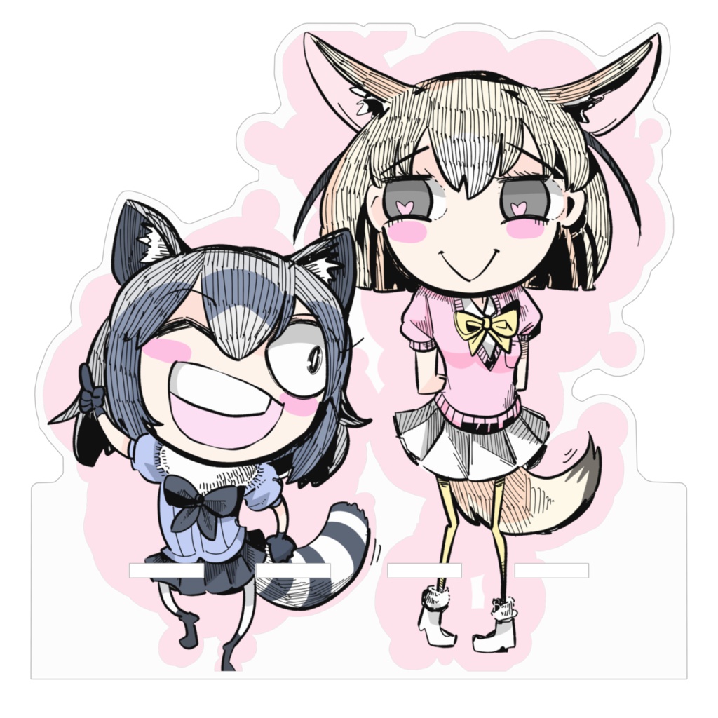 けものフレンズ アクリルスマホスタンド