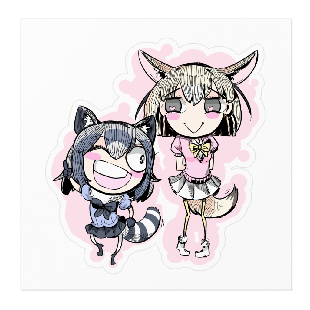 アライさんとフェネック