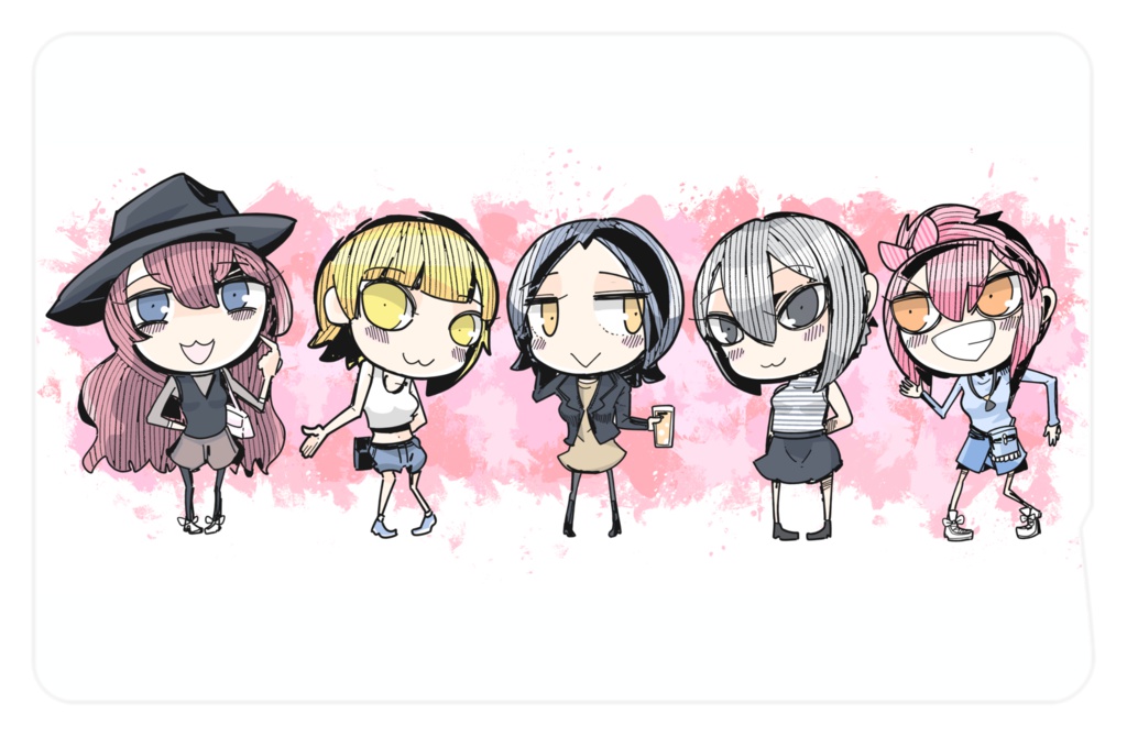 [デレマス]LIPPS ICカードステッカー