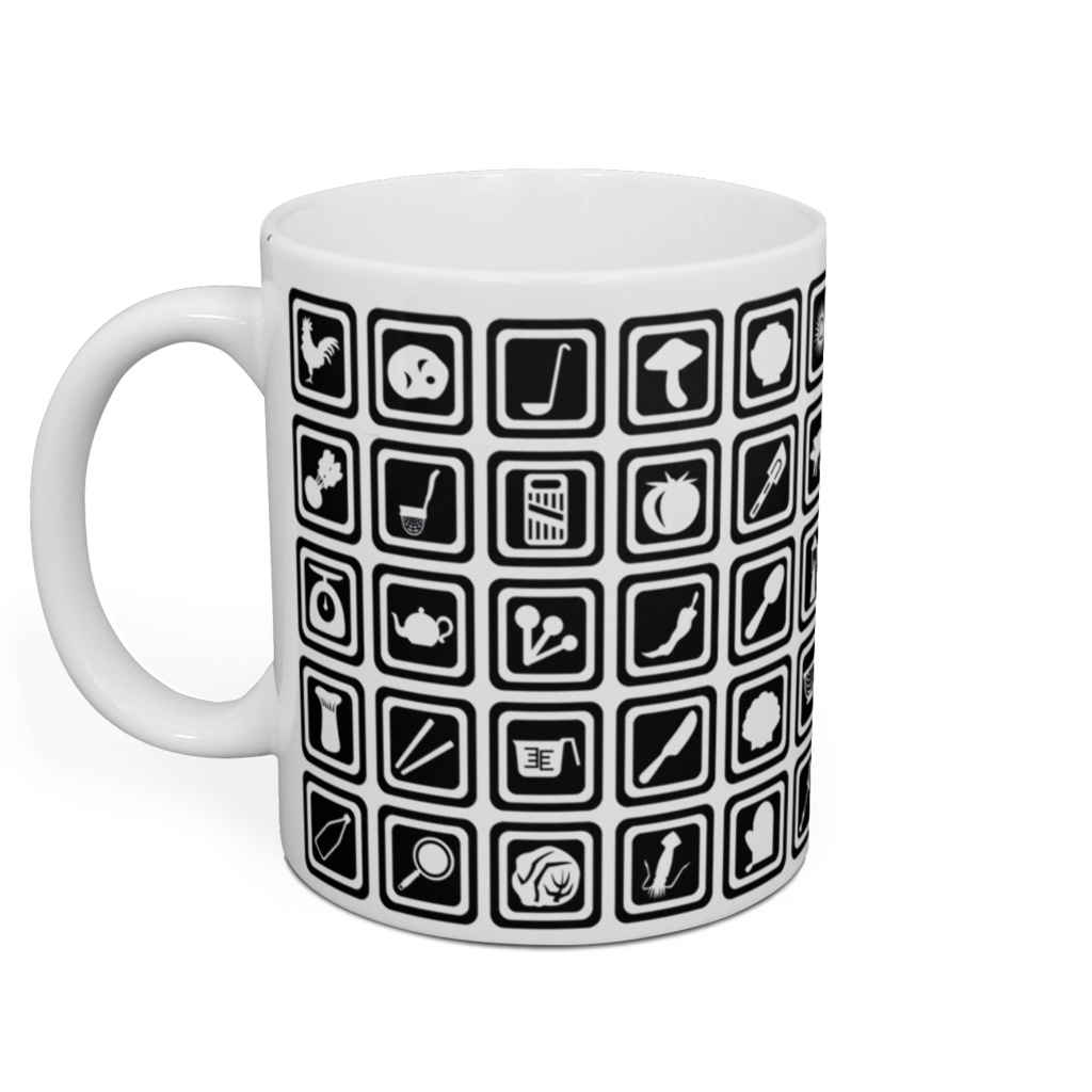 キッチンアイコンマグカップ