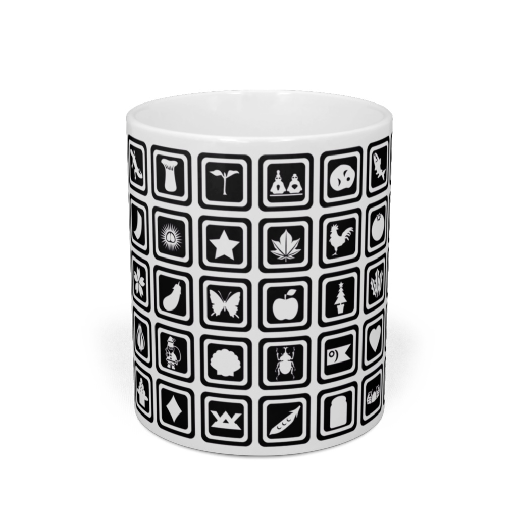 自然アイコンマグカップ