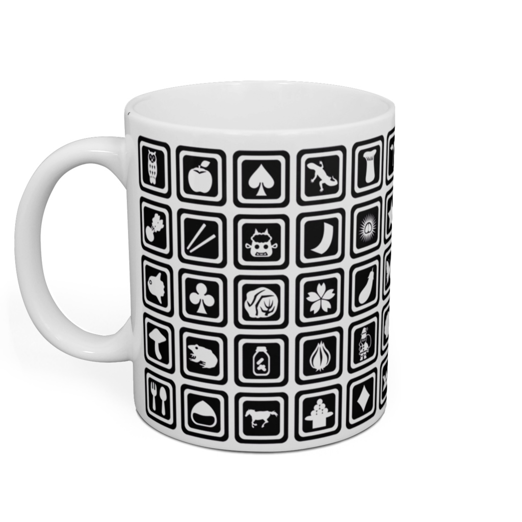 自然アイコンマグカップ