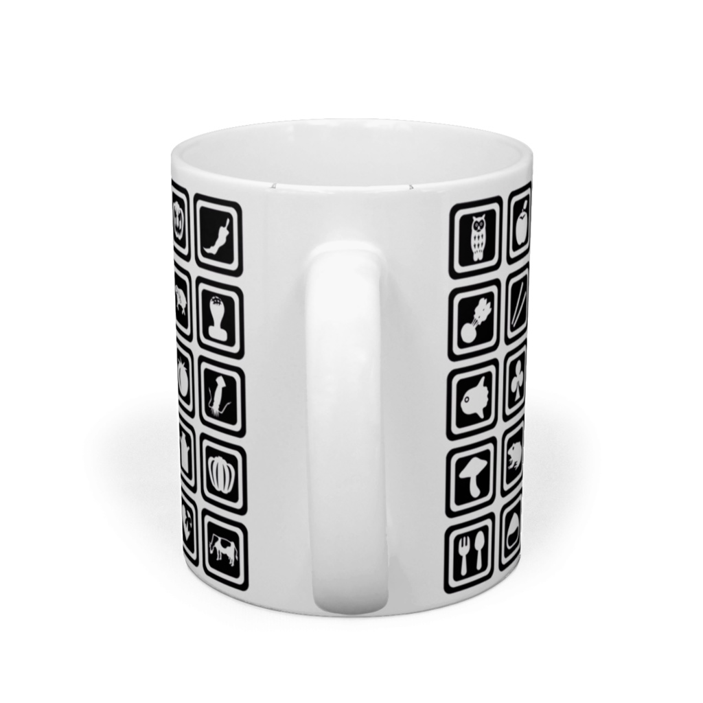 自然アイコンマグカップ