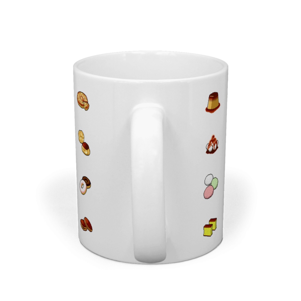 ドット絵デザートマグカップ
