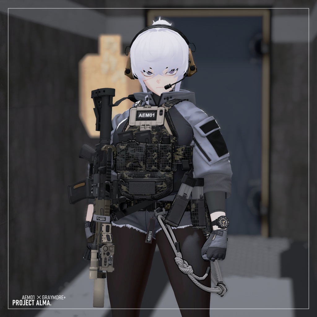 | 3Dモデル | 3D Model | ALMA「アルマ」