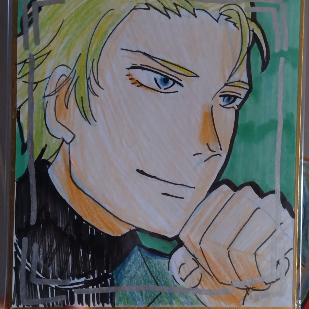 シャリア、シャアミニ色紙セット