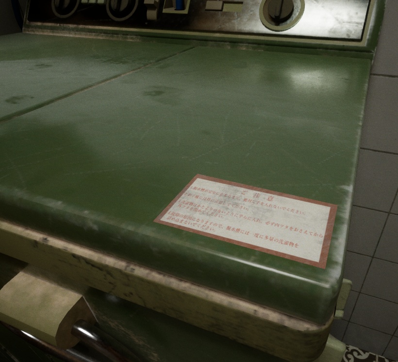 【昭和レトロ】2層式洗濯機3色セット【3Dモデル】