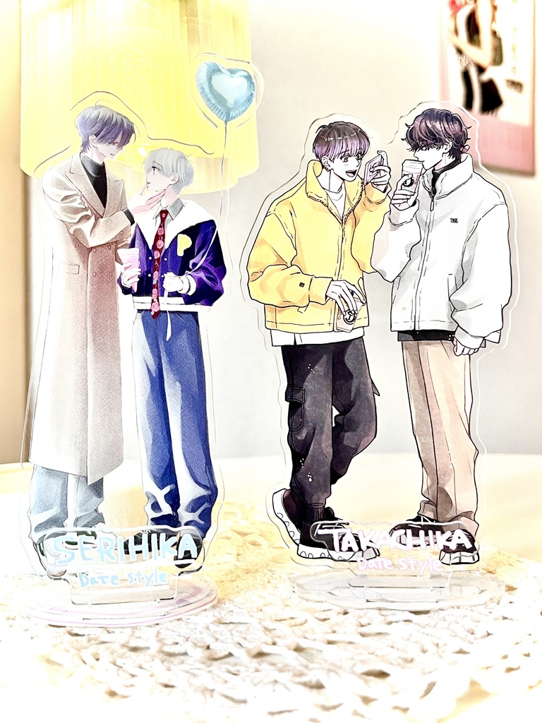 セリヒカ、たかちか　アクリルスタンド