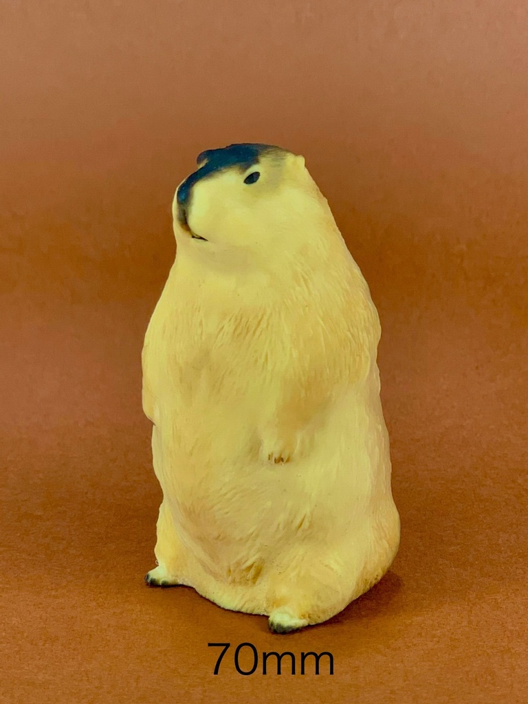 マーモットフィギュア 「立姿」