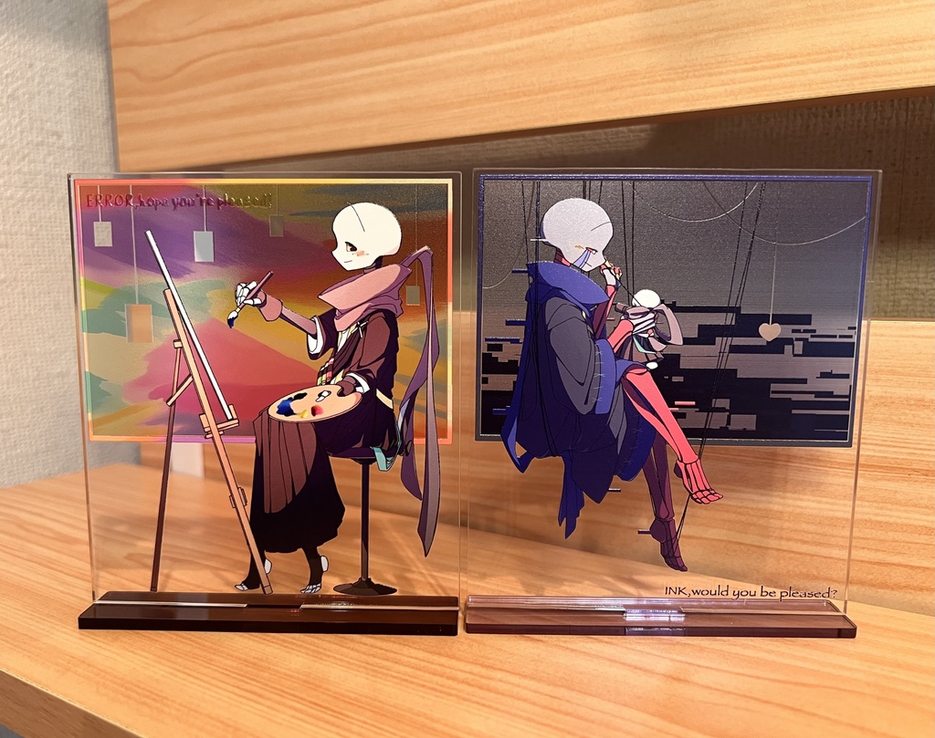 ERROR&INKアクリルスタンド