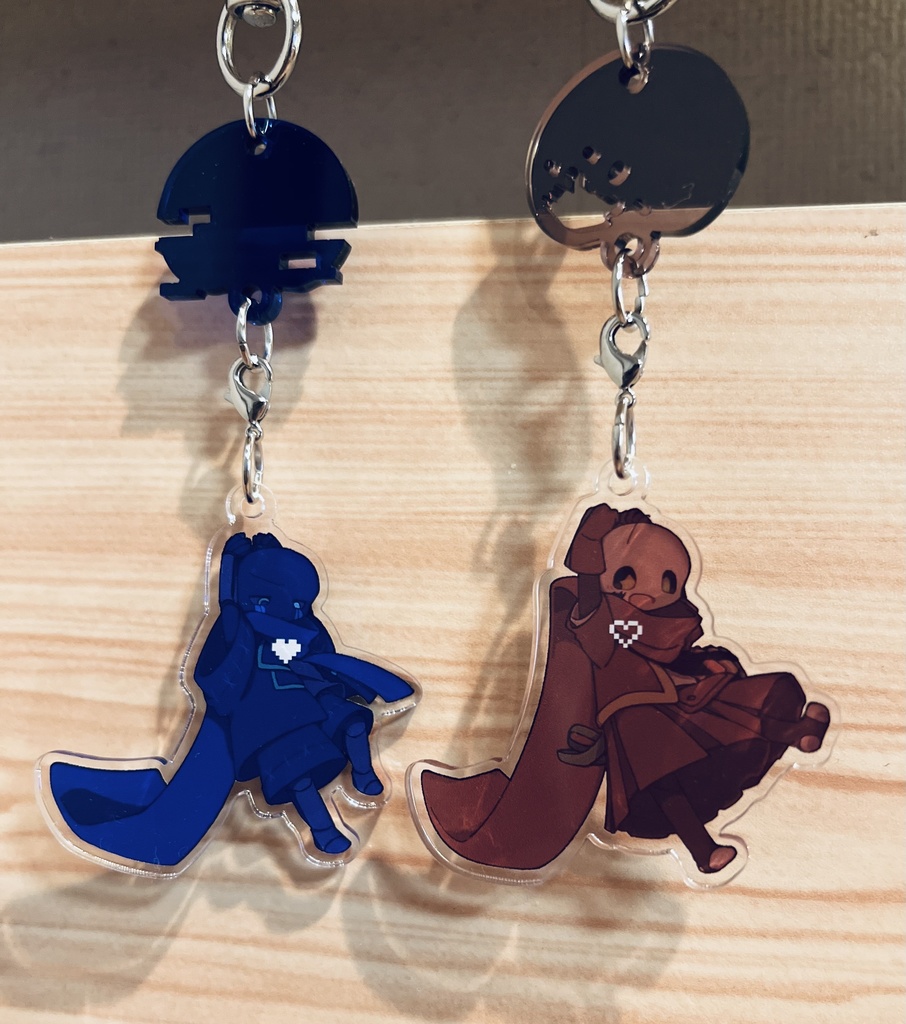 ERROR&INK 風鈴キーホルダー