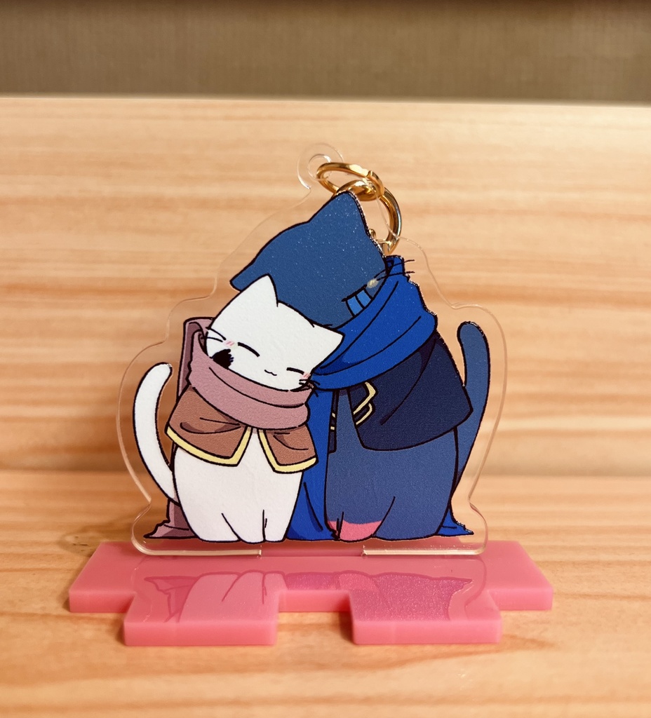 ねこエラインアクリルスタンド