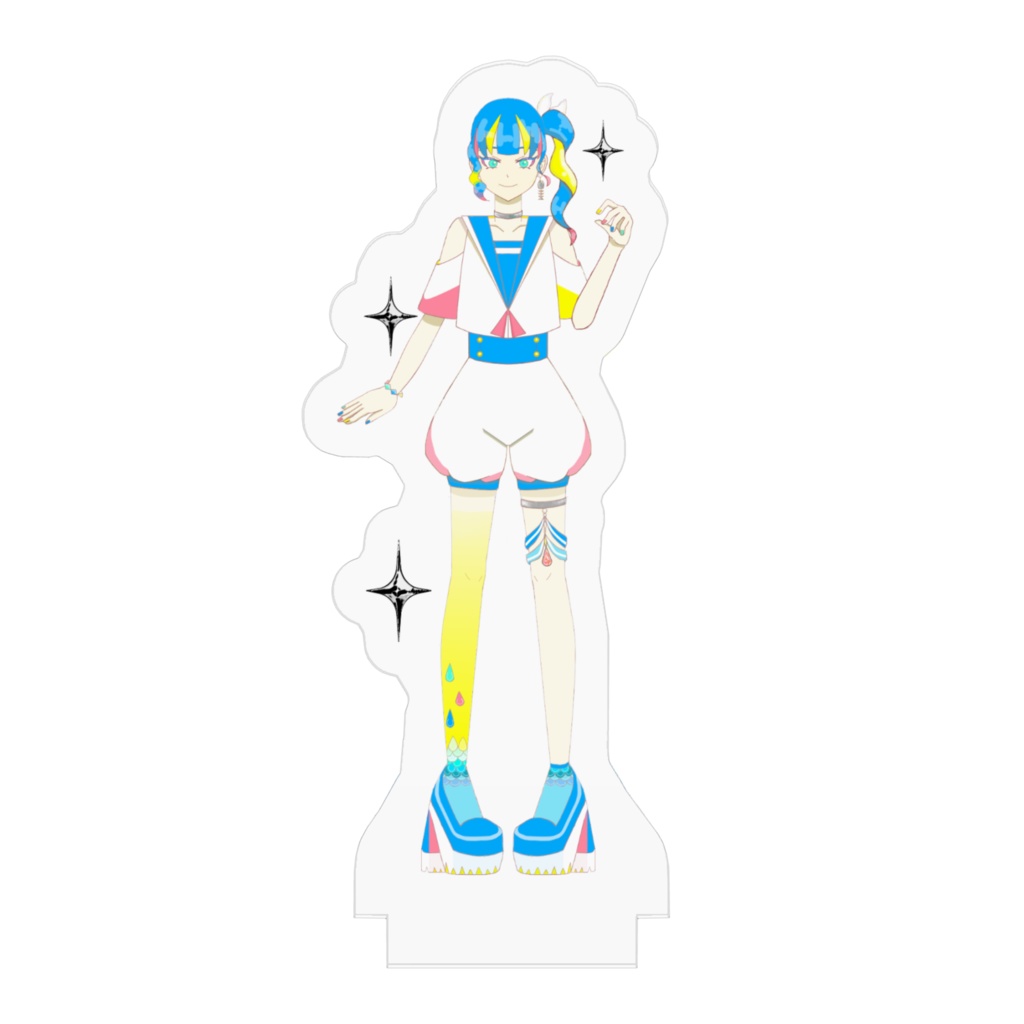 まだ動かないおさかなの姿アクリルスタンド