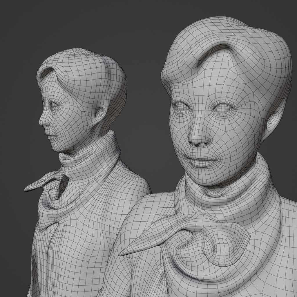 VRMリアル3Dアバター【VRChat/Cluster】 195_Uta