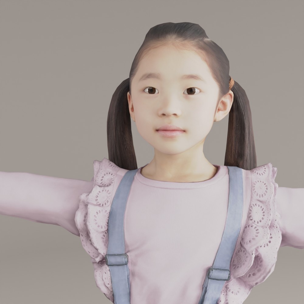 VRMリアル女の子3Dアバター【VRChat/Cluster】 238_Momo