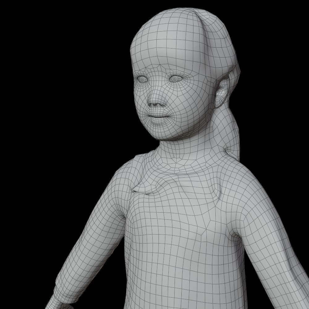 VRMリアル女の子3Dアバター【VRChat/Cluster】 241_Emi