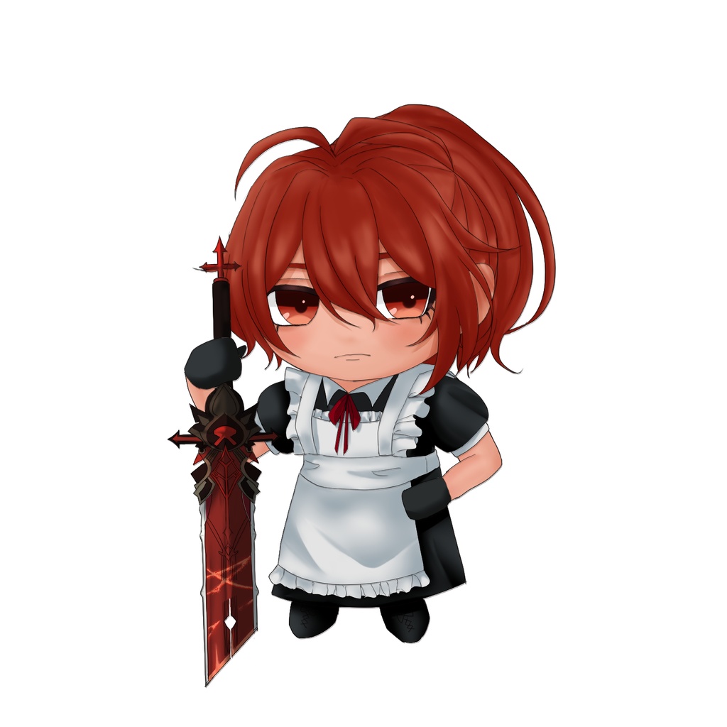 ディルックさんメイドアクキー