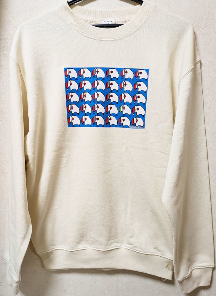 【20%OFF!SALE!】デジタル文鳥サンタのスウェット 7000円以上お買い上げプレゼント対象商品