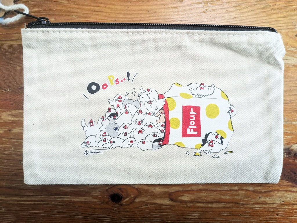 【送料無料】文鳥いっぱいポーチ!選べるデザイン ペンケースにもおすすめ! 5000円以上お買い上げプレゼント対象商品