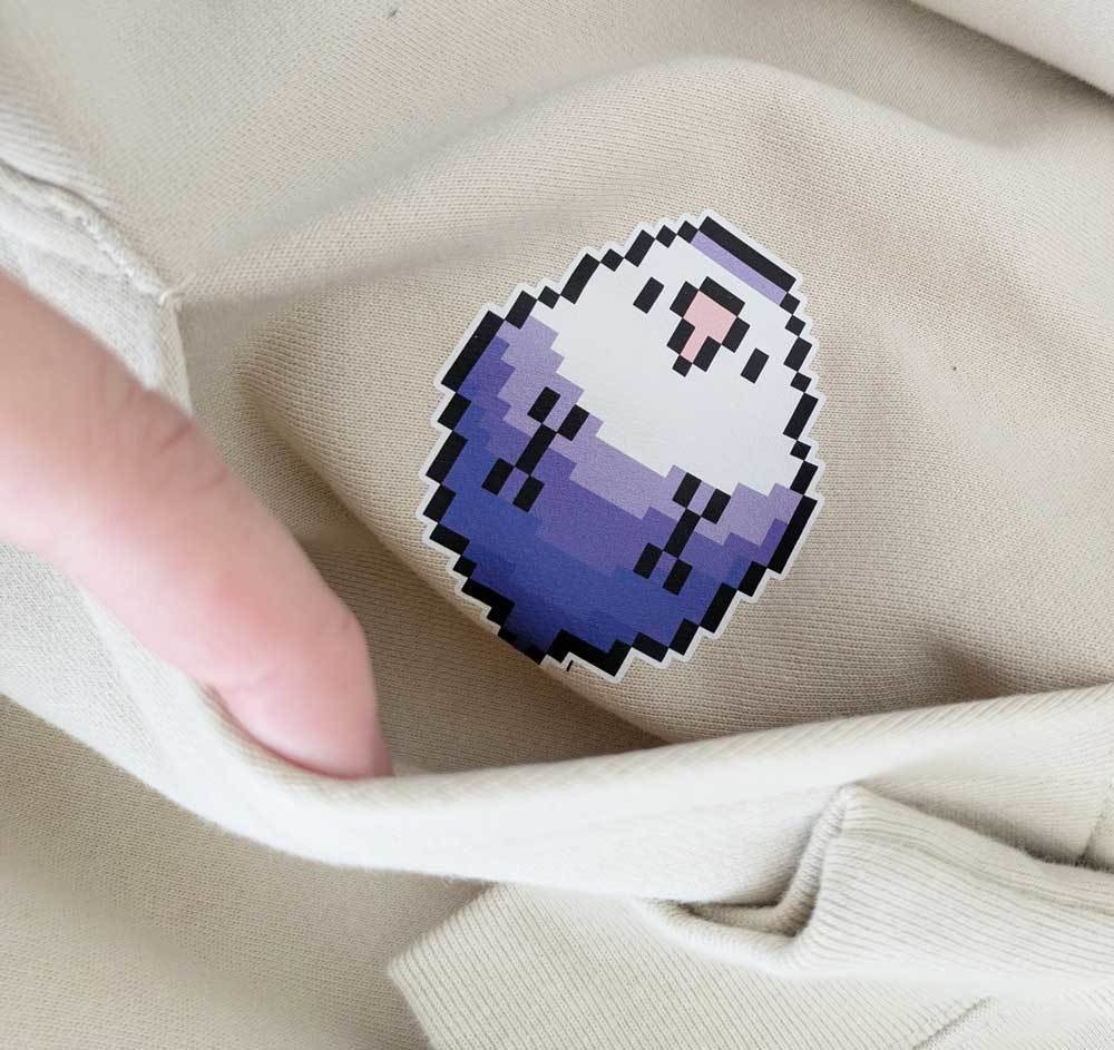 20%OFF!SALE!】ドット絵コザクラインコのかくれんぼパーカー ベージュ 5000円以上お買い上げプレゼント対象商品です