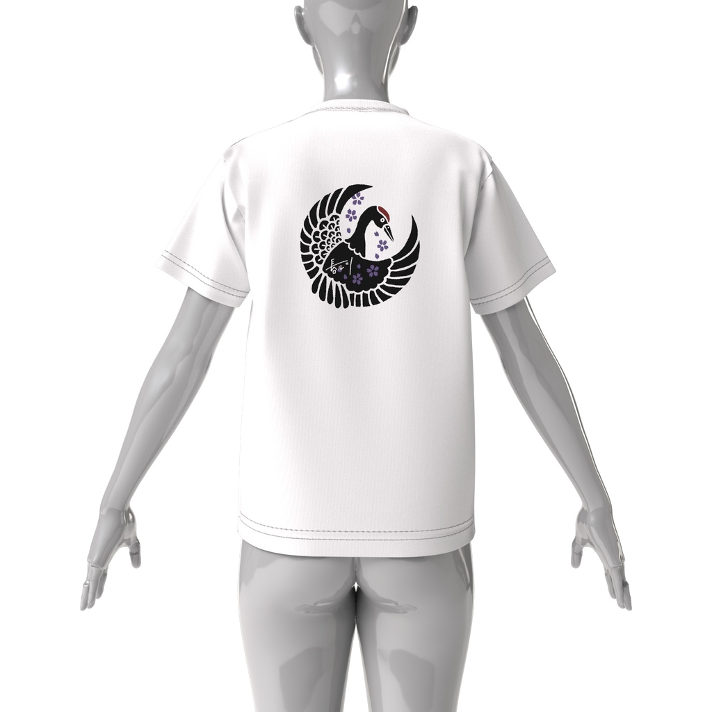 長谷川ヘルツ-Tシャツ-WHITE-