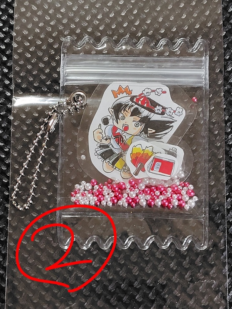 自作 東方project キャンディバック シャカシャカキーホルダー